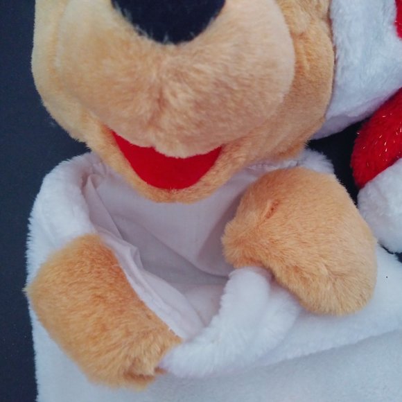 Winnie the Pooh Stocking Gold Sparkles - Picture 14 of 16